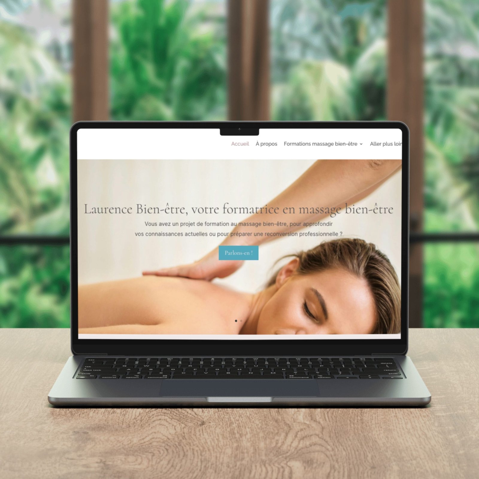 Ecran laurence-bien-etre Massage de jouvence Lobry-Mohr